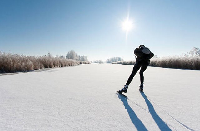 Ik woe dat oeral iis lei