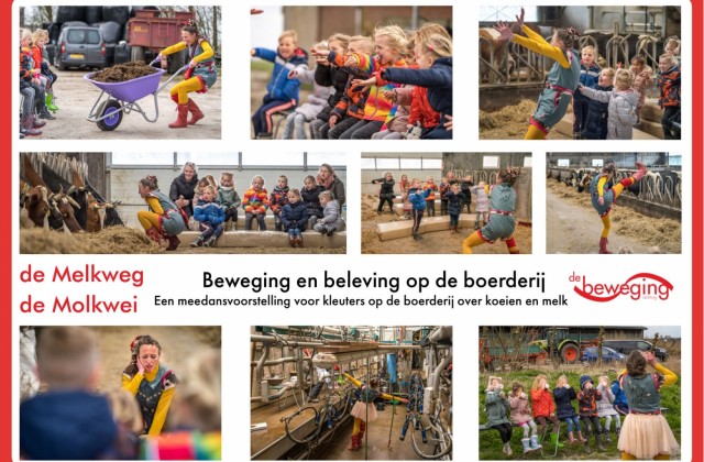 Kaartverkoop voor kleutervoorstelling De Melkweg/ De Molkwei 